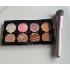 BH Revolution Ultra Blush/Bronzer Palette Golden Sugar 8 color w/Brush SEALED